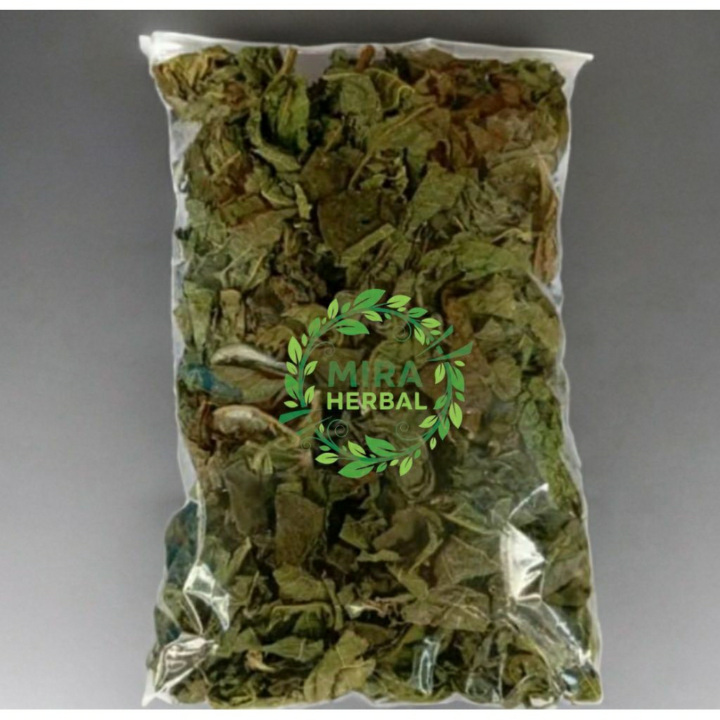 

Daun pepaya kering asli