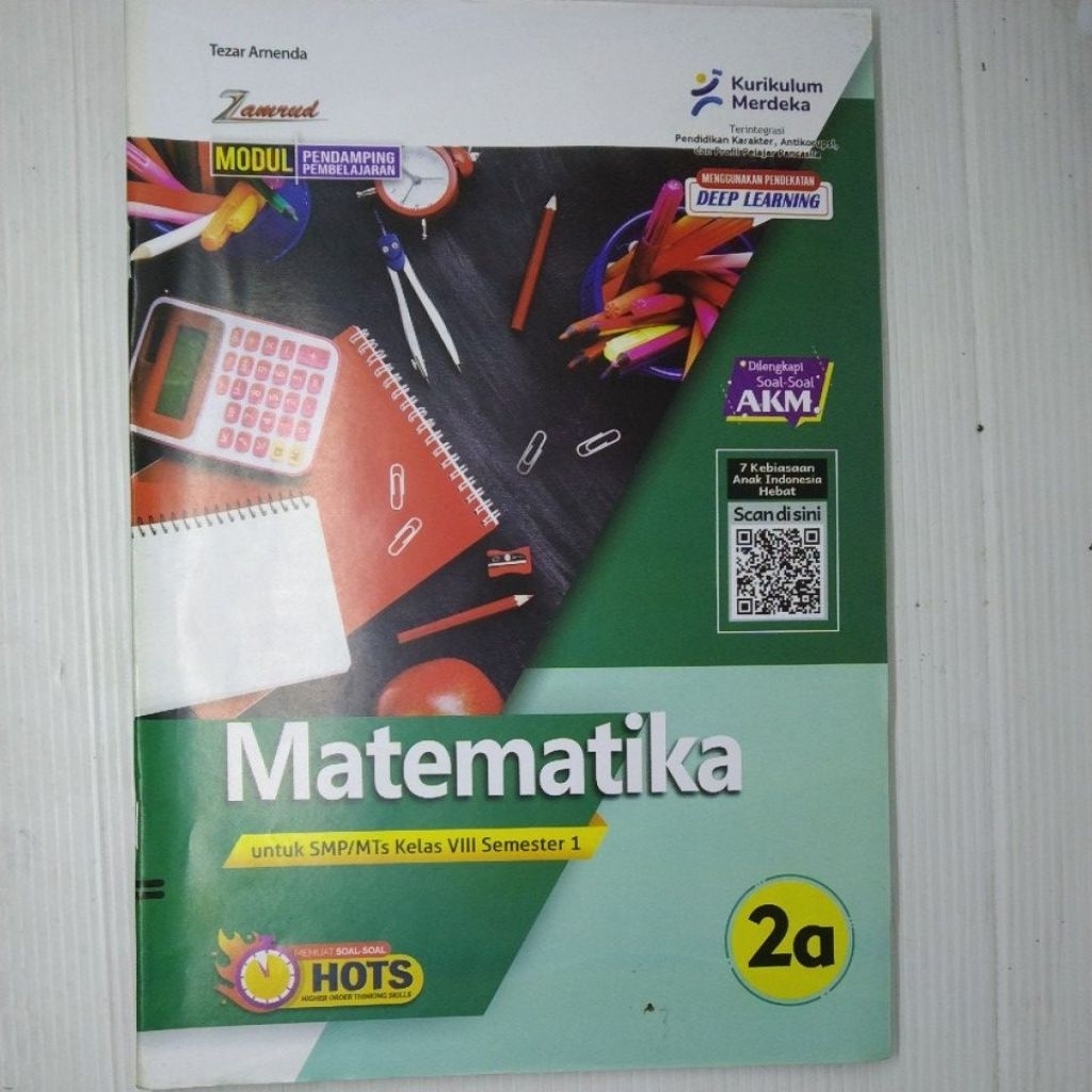 LKS SMP MTS MATEMATIKA KELAS 8 SEMESTER 1 KURIKULUM MERDEKA