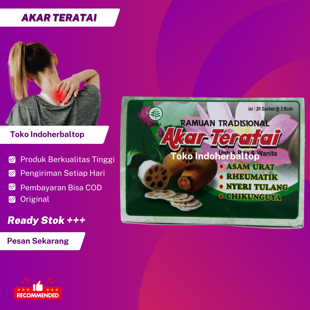 

Akar Teratai Kapsul Herbal Original 100% isi 20 sachet @2 kapsul