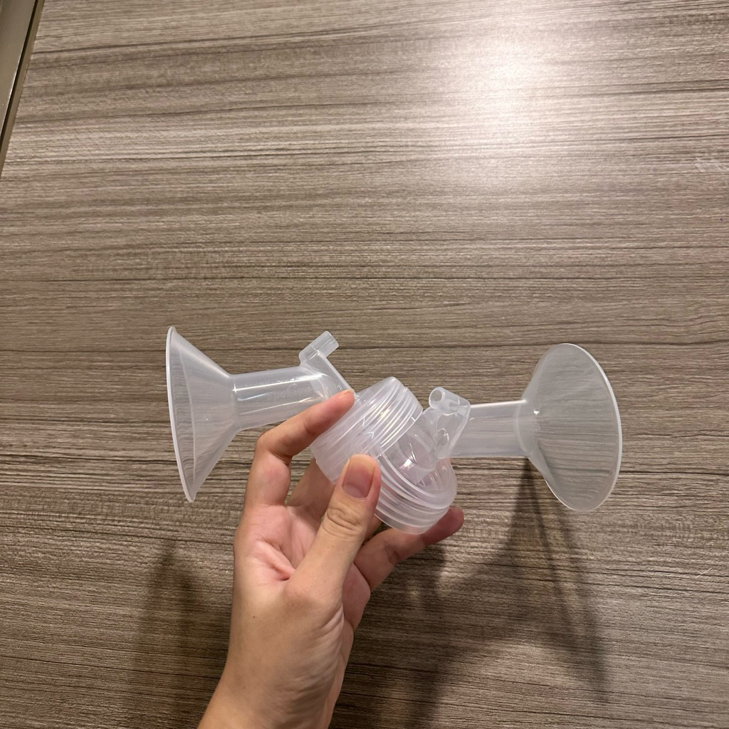 Preloved sepasang corong pompa asi speCtra 28mm