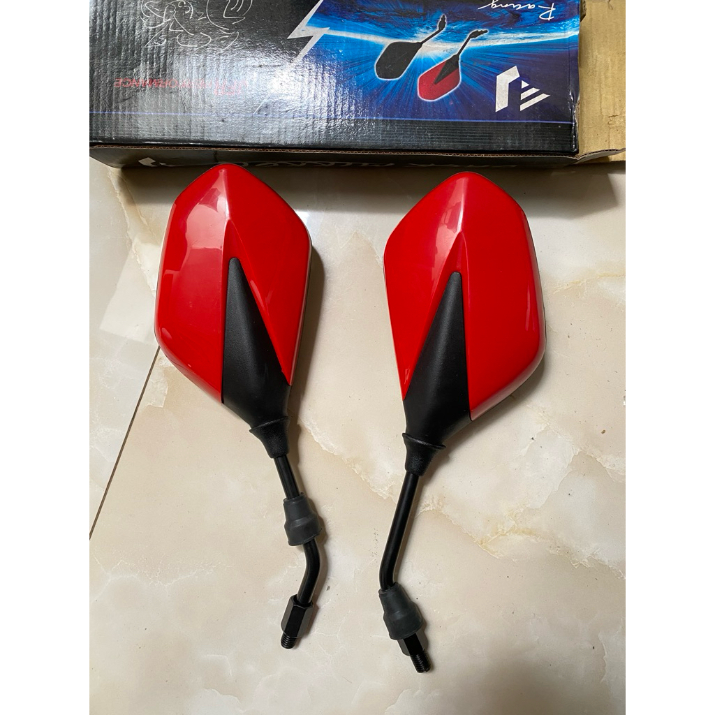 Spion Honda Supra X 125 New Batman warna merah