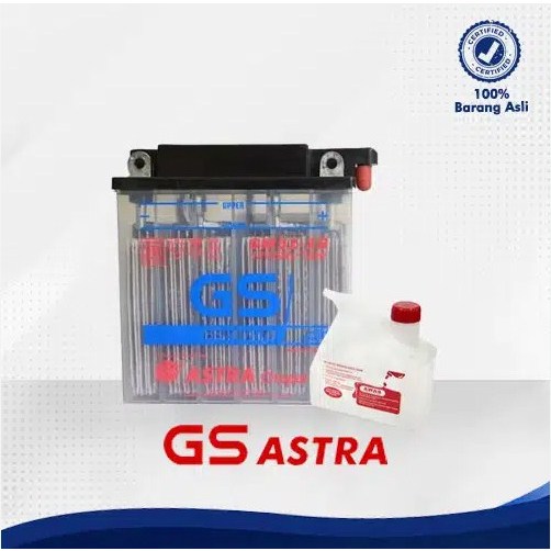 AKI GS Astra GM5Z-3B | (Aki Motor Mio Sporty, Jupiter, Vega & Vespa) AKI BASAH 12V 5A