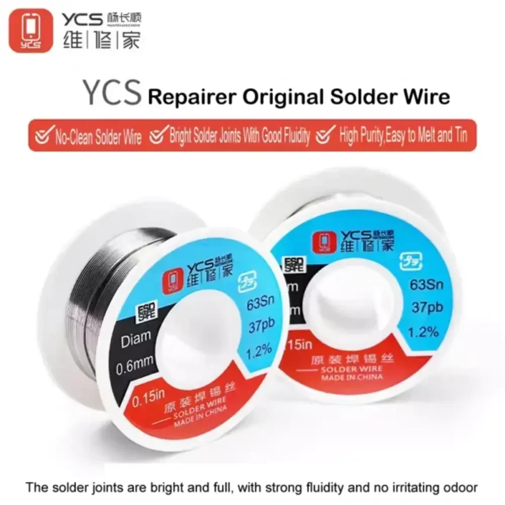 Timah Gulung YCS 0.4MM / 0.6MM Solder Wire Original