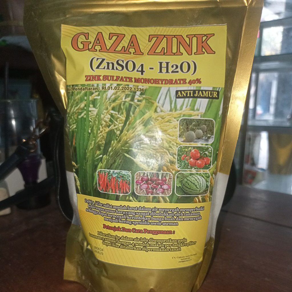 GAZA ZINK (ZnSO4 -H2O)