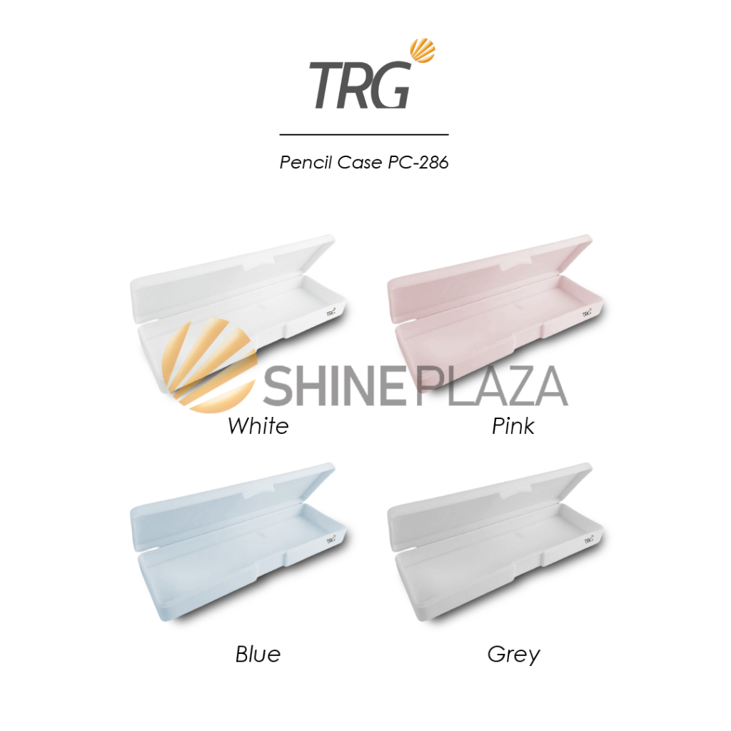 

TRG Soft Plastic Pastel Color Pencil Case PC-286 - Tempat Kotak Pensil Tahan Air Alat Tulis Plastik PP TRG
