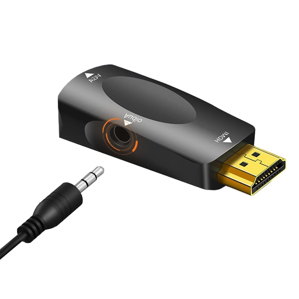 Converter Hdmi to Vga Dongle Audio /Hdmi to vga audio dongle /hdmi m to vga female audio dongle