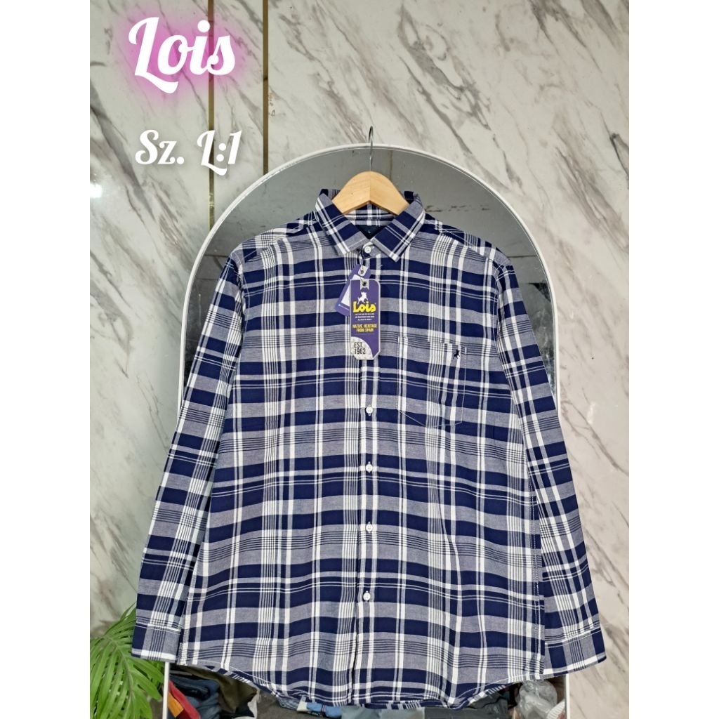 Kemeja koko lois&Kaos lois original %