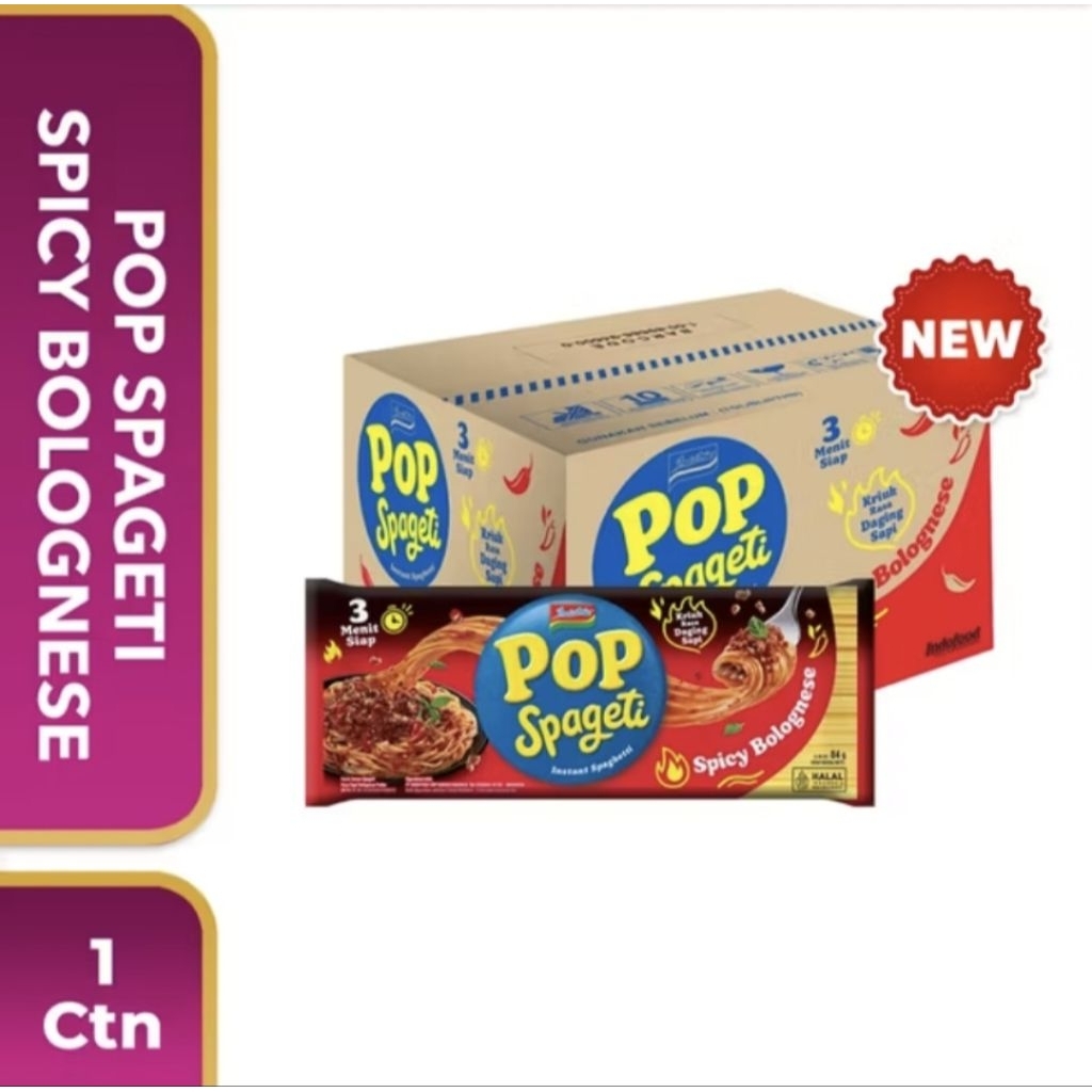 

(1DUS)POP SPAGETI INDOMIE ISI 40 BUNGKUS