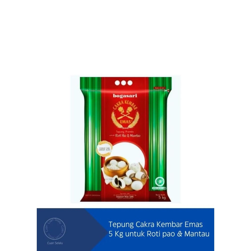 

Cakra Kembar Emas Untuk Pao dan Mantau 5 KG