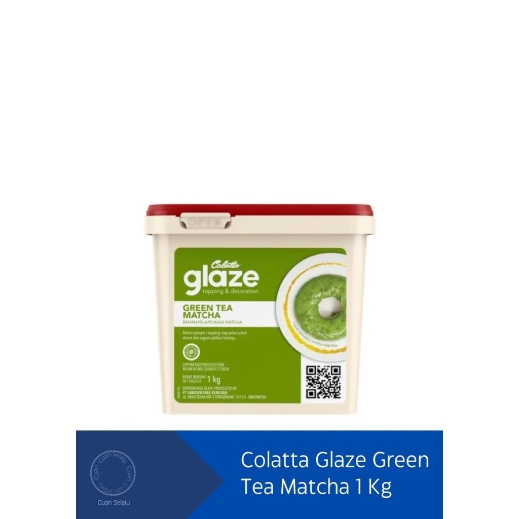 

Collata Glaze Green Tea Matcha 1 KG (isi 3)