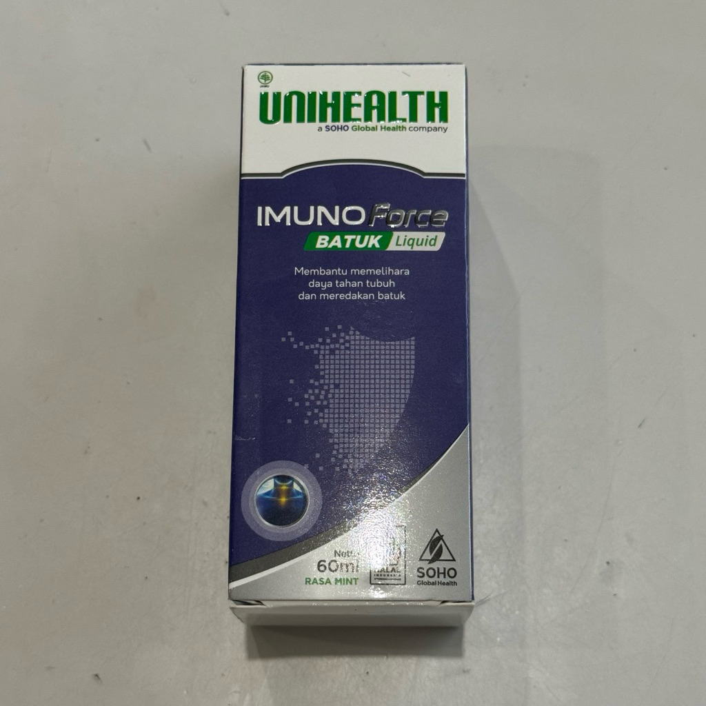 Imuno Force Batuk Sirup Liquid 60ml Unihealth Soho 60 ml