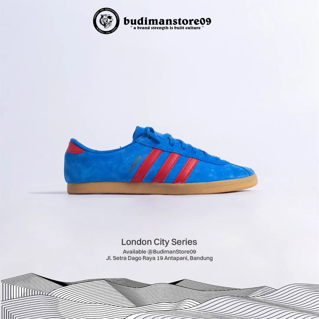 ADIDAS LONDON MONOPOLY PACK BLUE RED