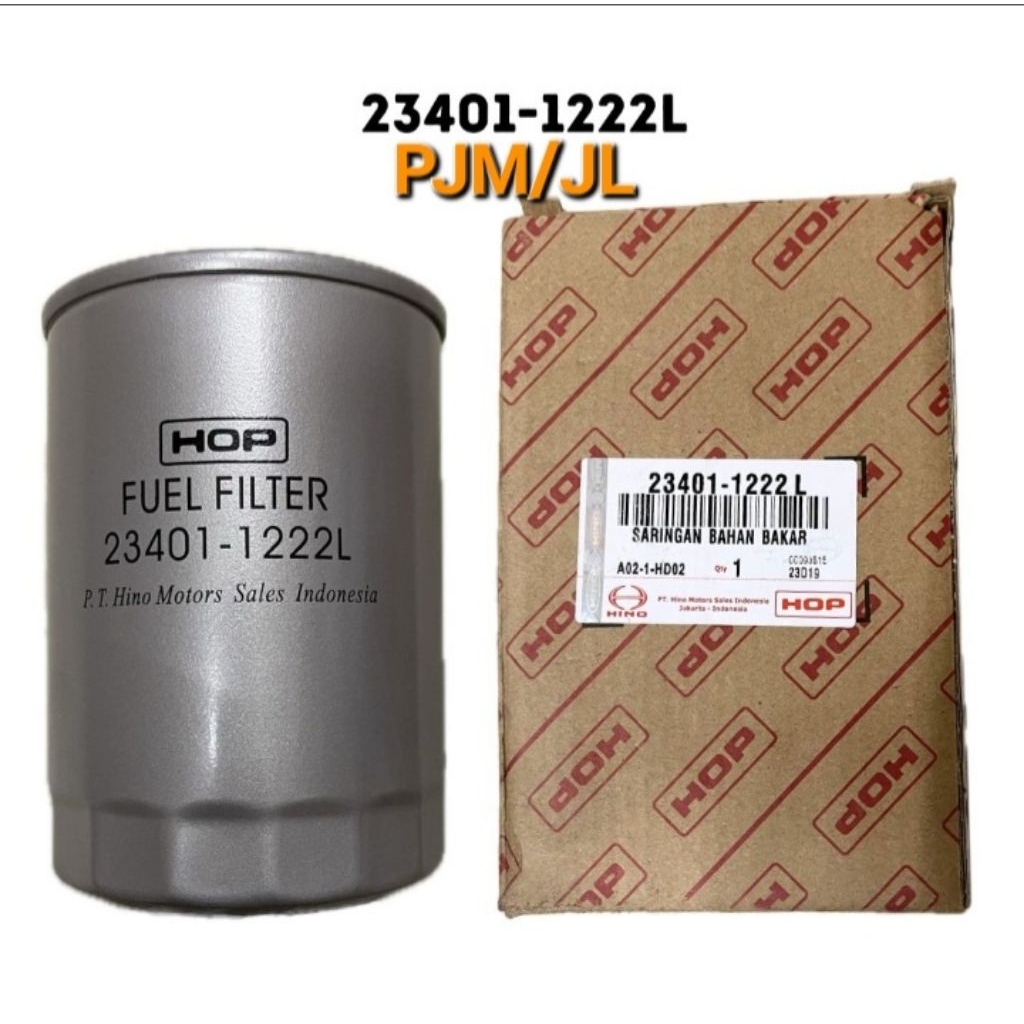 FUEL FILTER SOLAR HINO HOP 23401-1222L.
