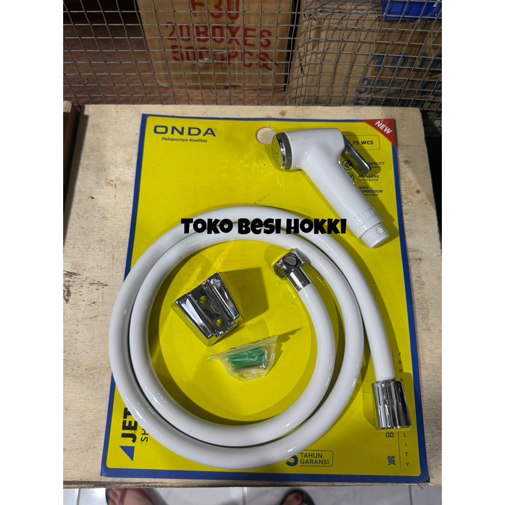 Shower Cebok Onda / Shower Bidet onda / Shower Bidet Putih Onda S 75 WCS