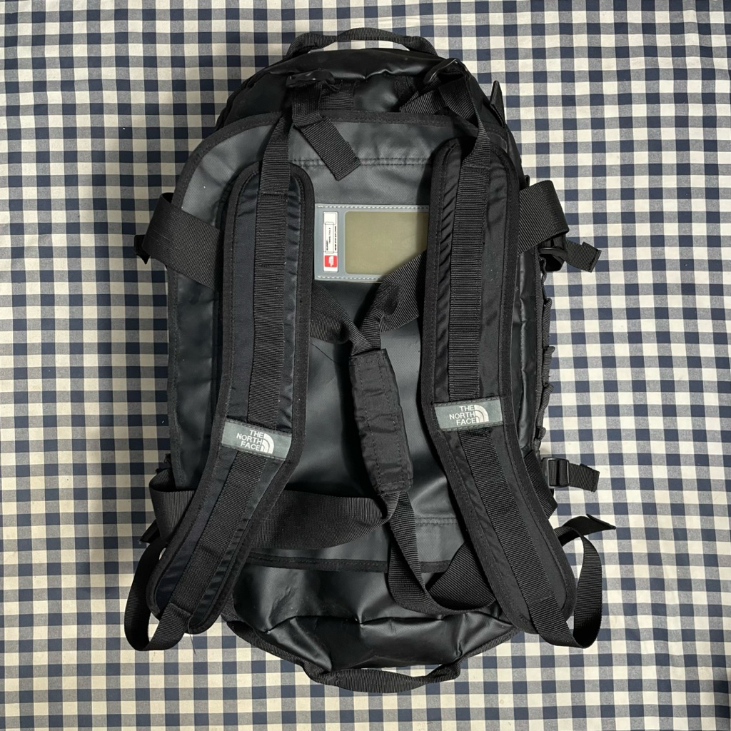 Backpack / Tas Punggung bisa juga jadi Duffel bag TNF original warna logo putih