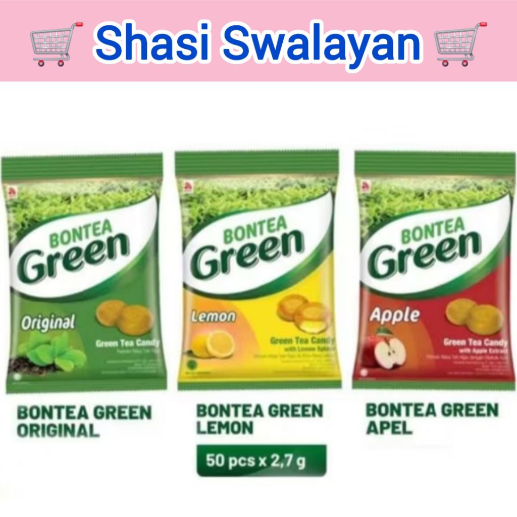 

BONTEA GREEN Permen Isi 50 Pcs