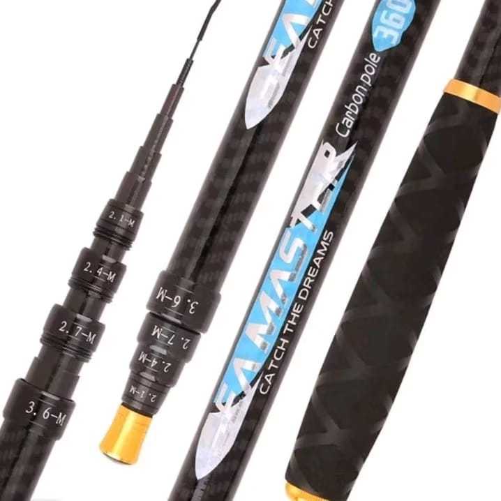 Joran Tegek Zoom Ros Pendek 40cm Kuat dan Berkualitas 450-540-630