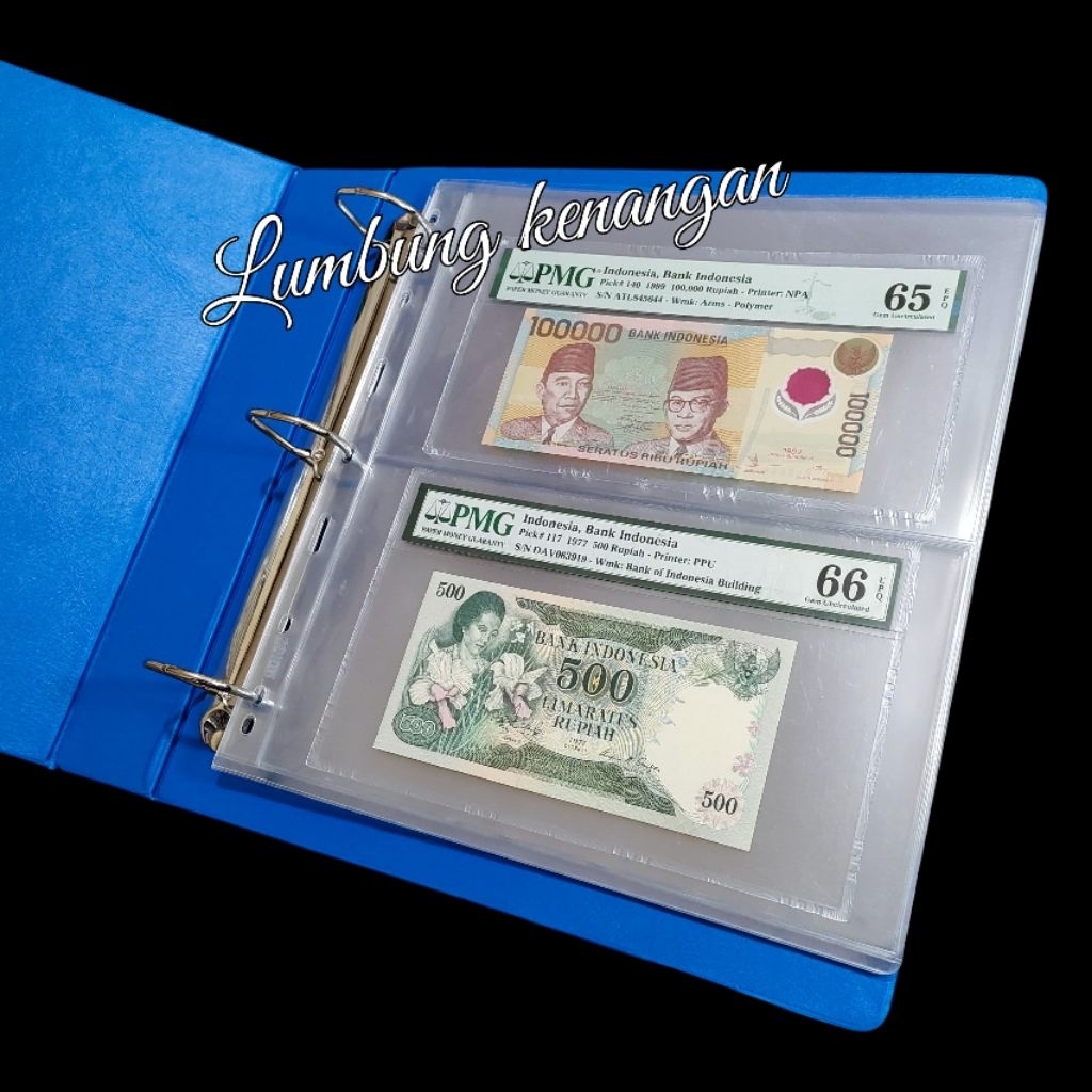 Album uang kertas PMG, Album Pmg Refil Bening MingT