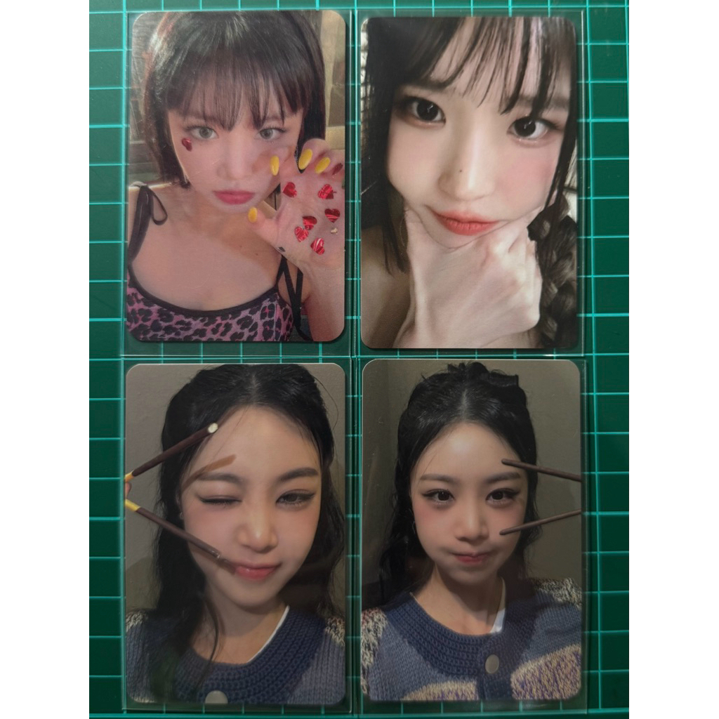 (official) TAKE ALL seo soojin maung and hayoung fromis gidle pcs photocards rare hd bene