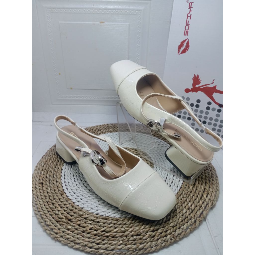 SANDAL HAK TALI IMPORT WANITA SOFIYA 9095-1