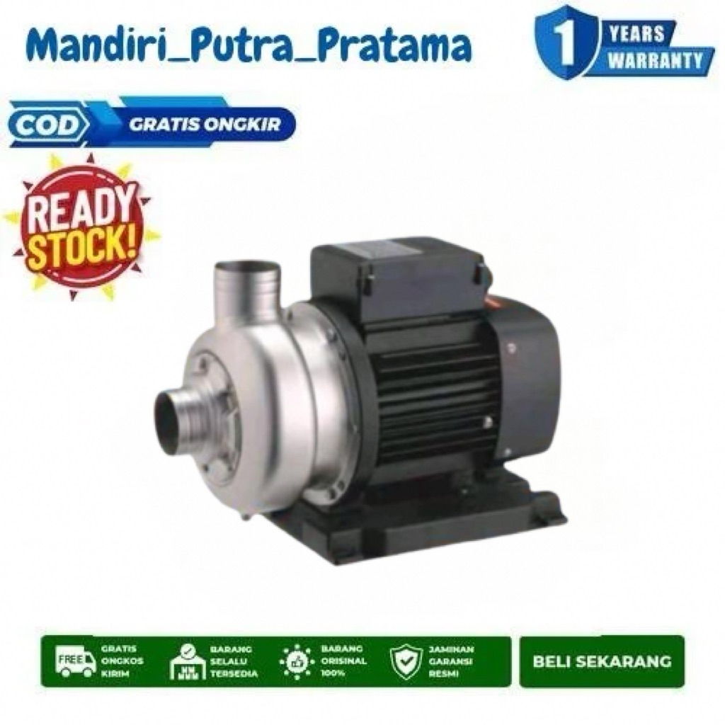 POMOA CENTRIFUGAL SS316 POMPA AIR BOSSCO SWO 320 220V STAINLESS STEEL