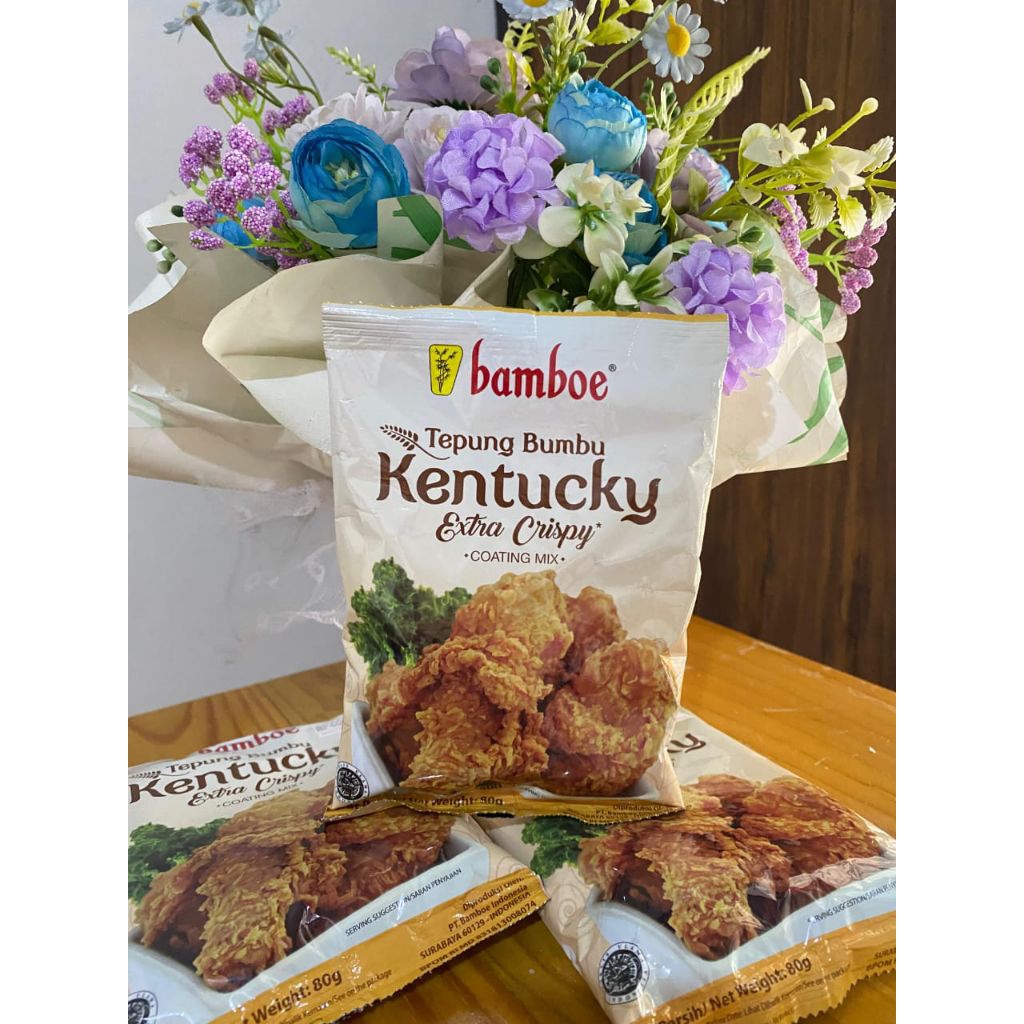 

Bamboe Tepung Bumbu Kentucky Extra Crispy 80 g