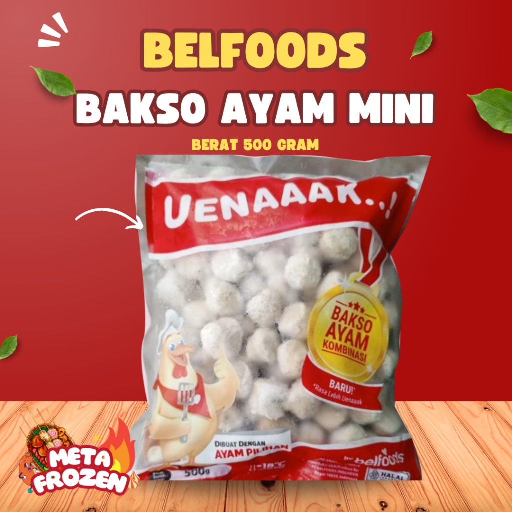 

BELFOODS Bakso Kerikil - Mini Bakso Ayam 500gr