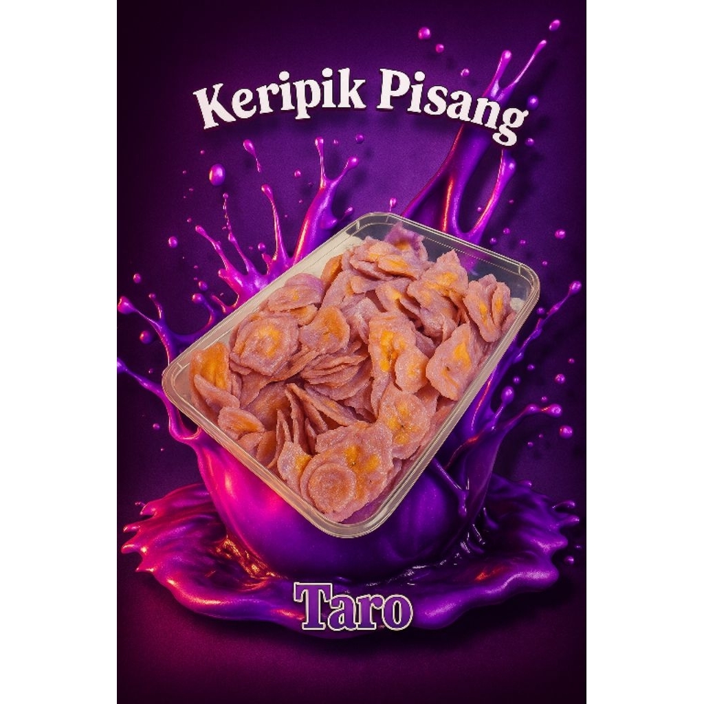 

Keripik Pisang Taro Manis Gurih 160Gr – Snack Ringan Renyah