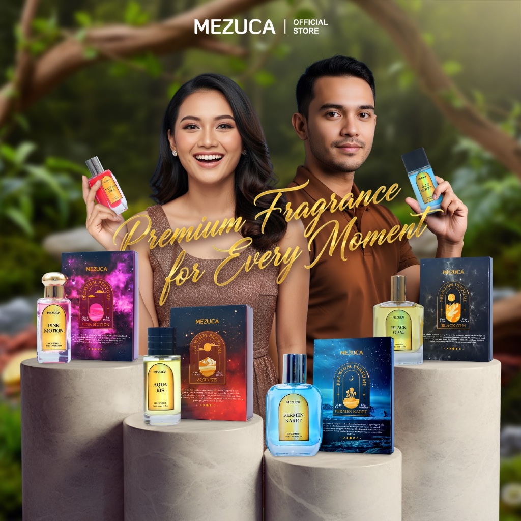 [Spesial Live] Perfume EDP Premium 50mL Eau De Parfum Wangi Tahan Lama Unisex