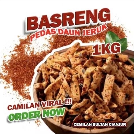 

Basreng Original Pedas Daun Jeruk Viral 1KG Cemilan Sultan Cianjur Snack Sajodo XTRA Lumer Bumbu