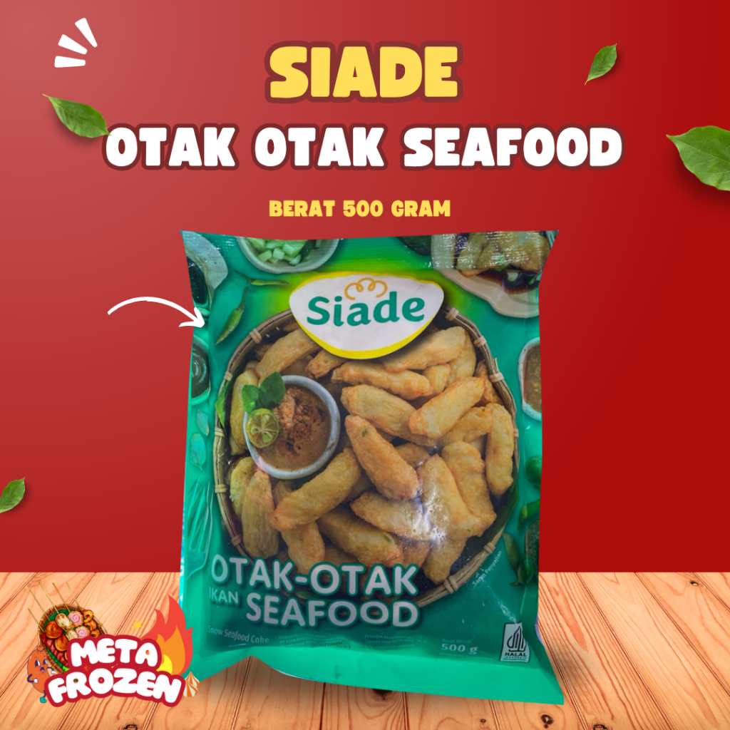 

SIADE OTAK OTAK SEAFOOD 500 GR