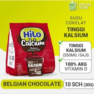

Hilo Active Belgian Chocolate Isi 10 Sachet - Susu Hilo Coklat - Jaga Kepadatan Tulang dan Sendi