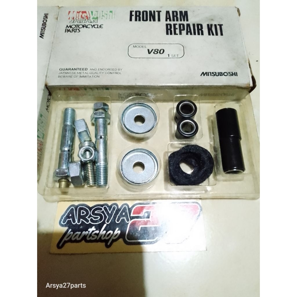 REPAIR KIT BOS SHOCK DEPAN YAMAHA V75 V80 BOS ARM KIT SHOCK DEPAN V75 V80 REPARKIT SHOCK DEPAN V75 V