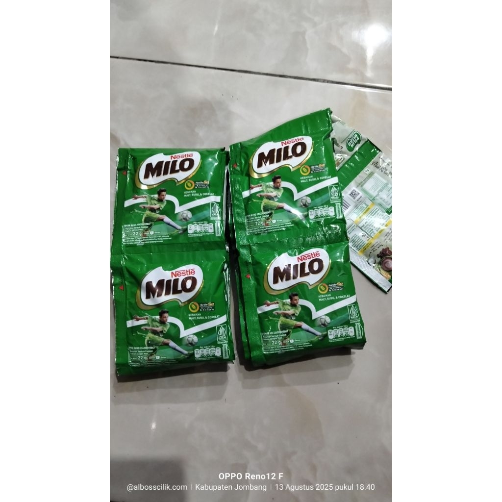 

milo sachet