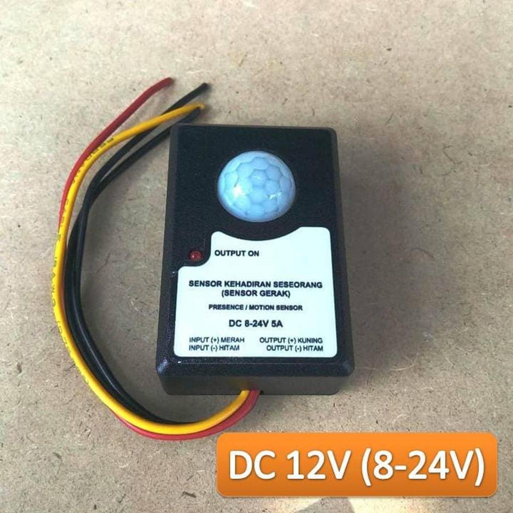 Termuurah Saklar Sensor Gerak DC 12V (8-24V) Otomatis / Sensor Gerak DC 12V