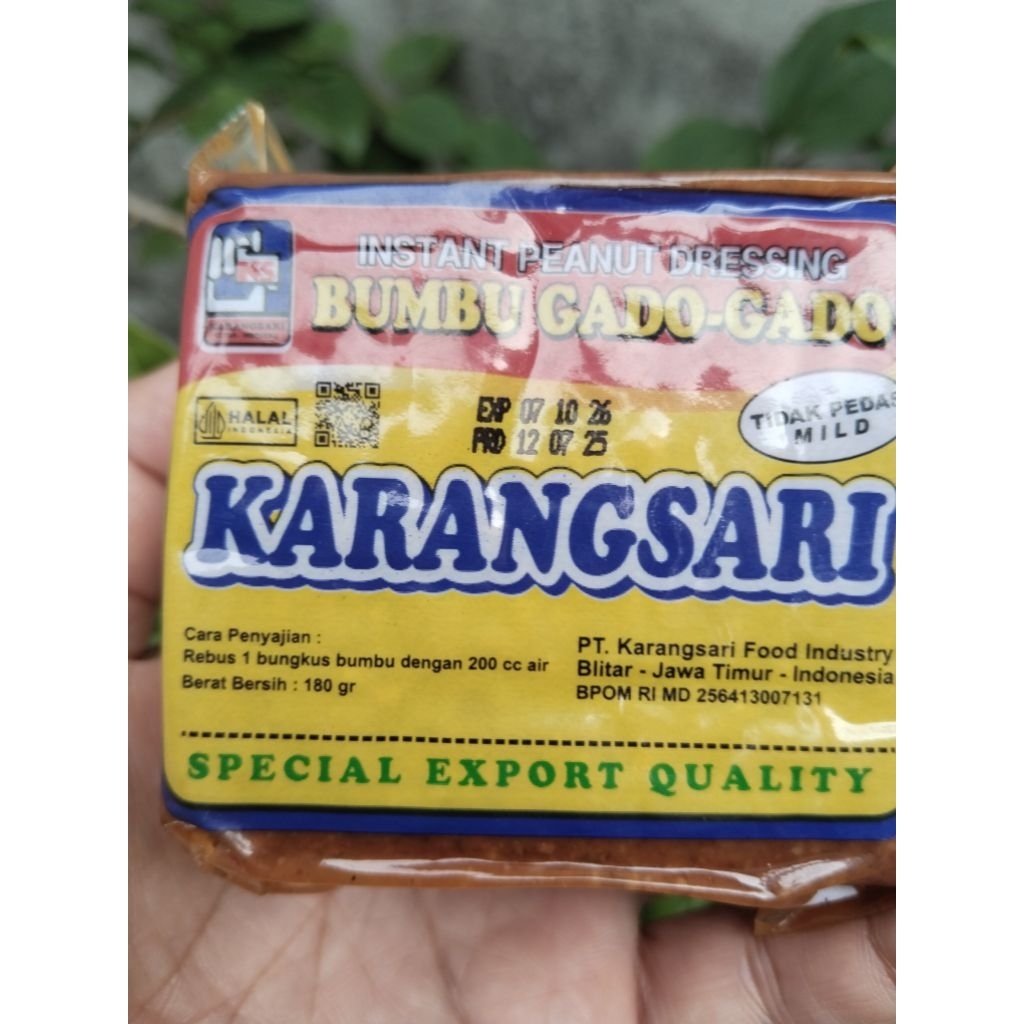 

Bumbu Gado gado - Sambel Gado gado 200 gr