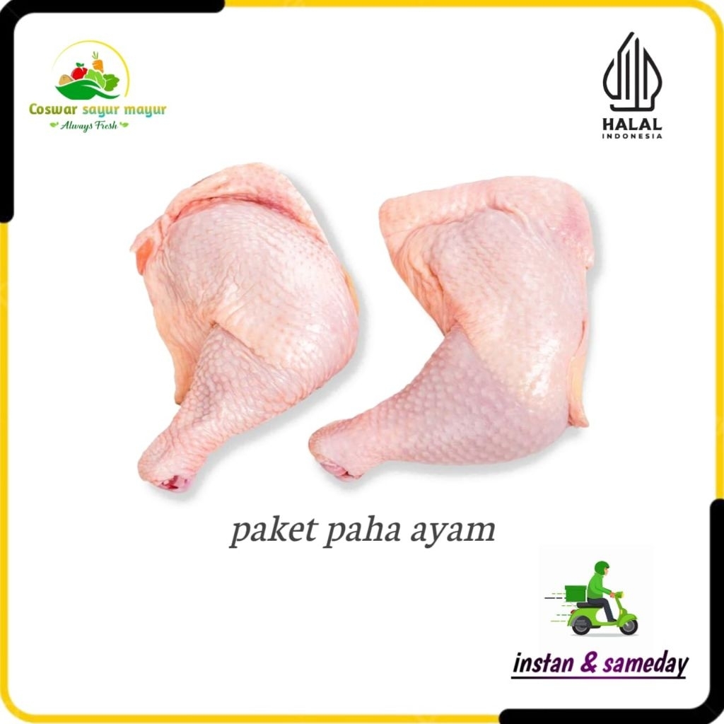 

{ 500 gram } paha ayam segar drumstick paha bawah ayam pentungan kualitas terbaik