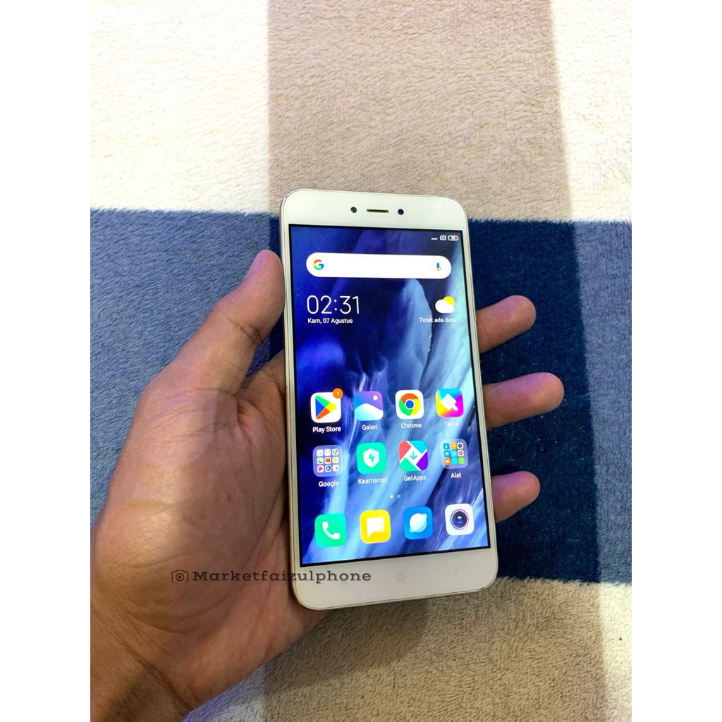 REDMI NOTE 5A HANDPHONE ANDROID SECOND MURAH