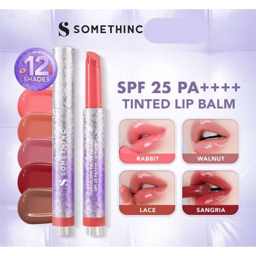 SOMETHINC Ceraplump Tinted Lip Balm SPF25 PA++++ SPF Tinted Lip Balm