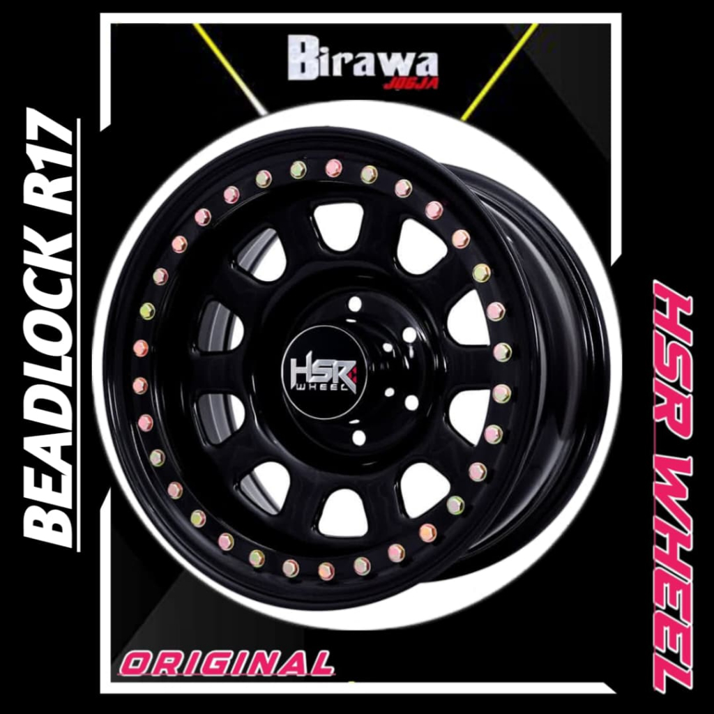 Velg Beadlock R17 Lebar 9 Cocok Untuk Mobil Dmax Nissan Terrano Hardtop