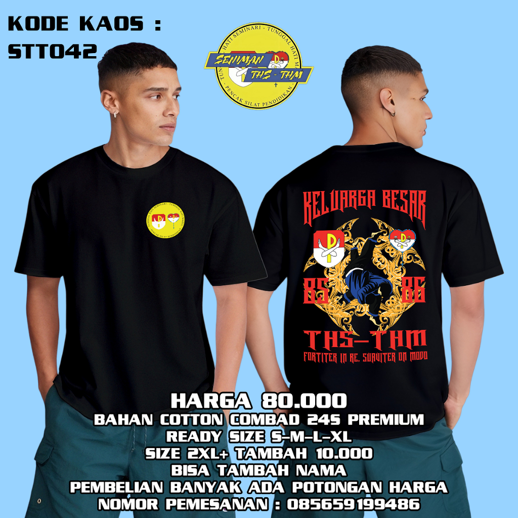 Seniman THS THM || STT042 Kaos Katun Unisex