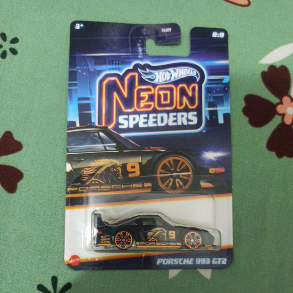 HOT WHEELS NEON PORSCHE 993 GT2