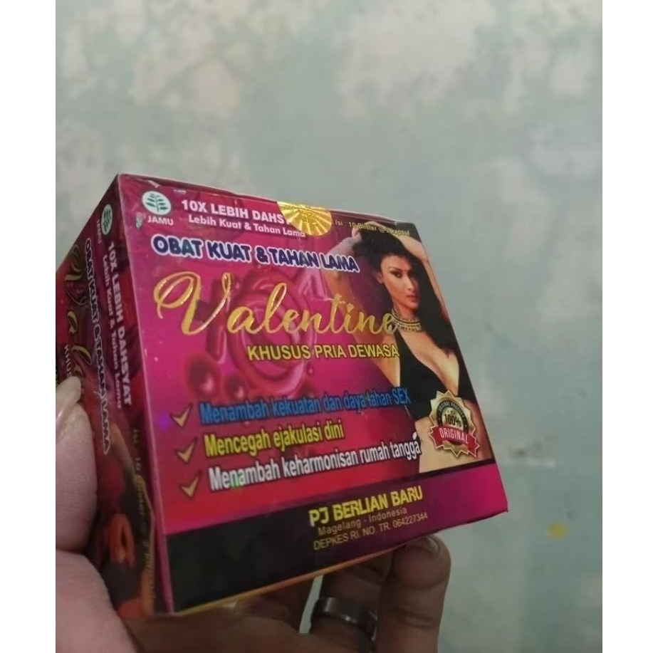 VALENTINE KAPSUL ORIGINAL 100%