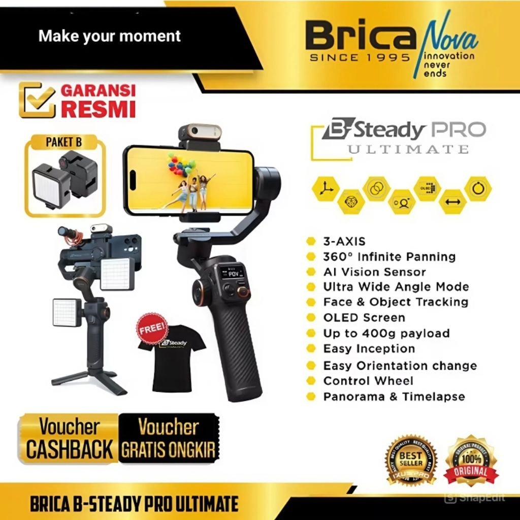Gimbal Brica B Steady Pro Ultimate
