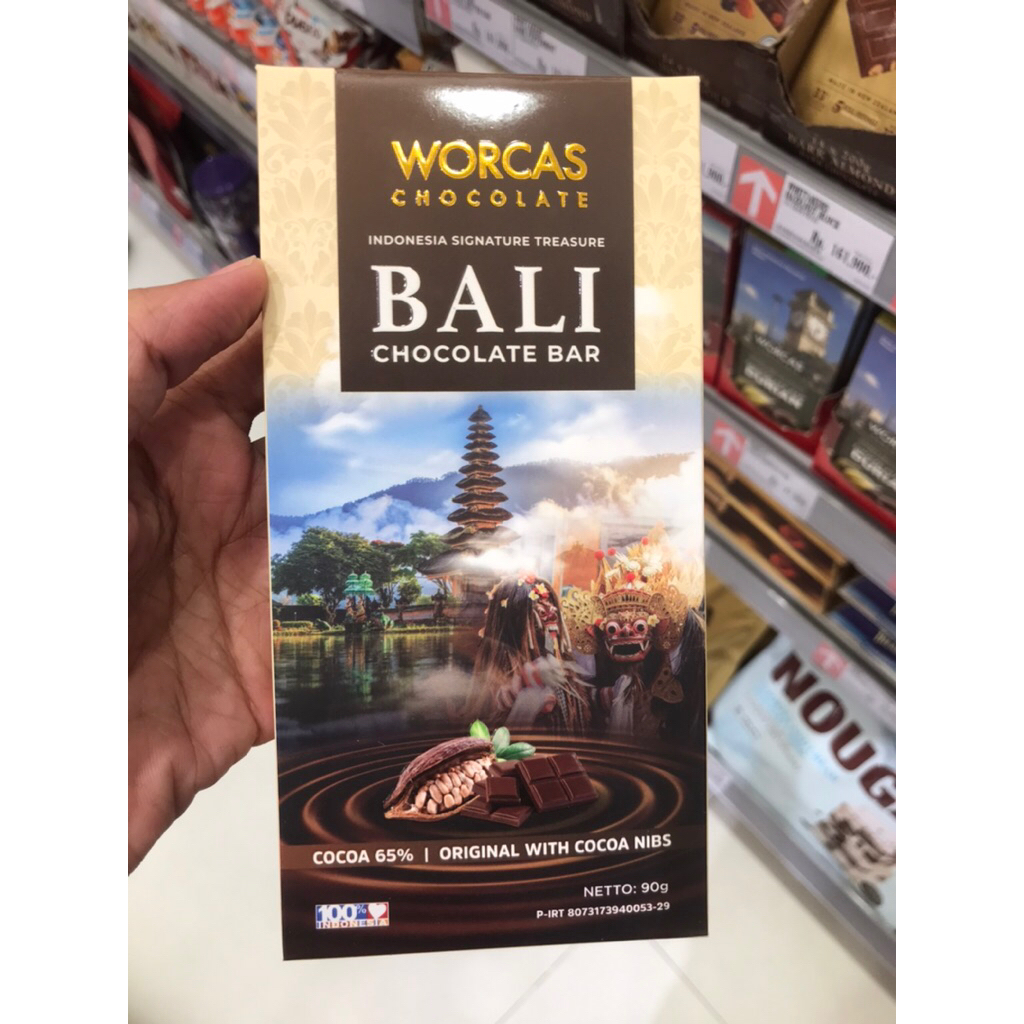 

Bali Chocolate Original Worcas Dark Choco 65%