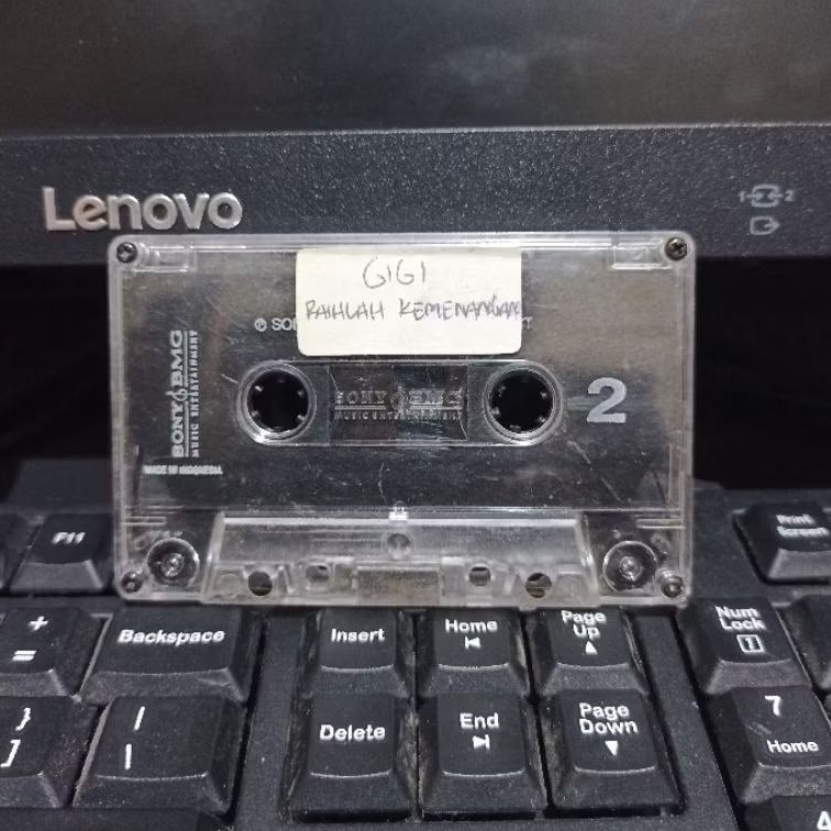 kaset tape pita original Gigi raihlah kemenangan tanpa cover sampul