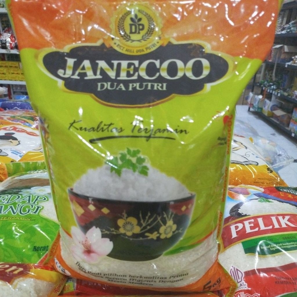 

Beras Janecco kemasan 5kg