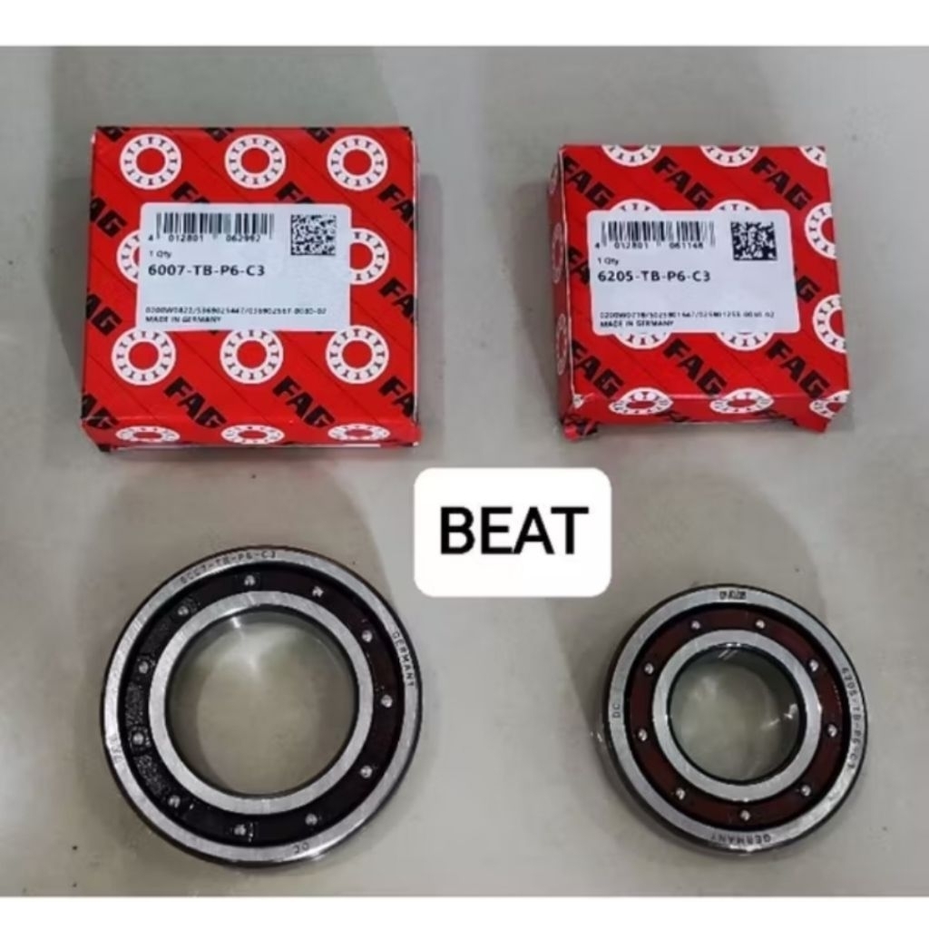 BEARING HIGH SPEED  BEAT 6007 + 6205 KRAMIK