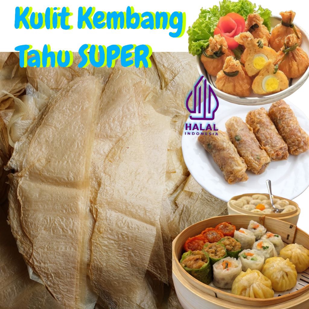 

500gram Kulit Kembang Tahu Kiloan/ Kulit Kembang Tahu Kering