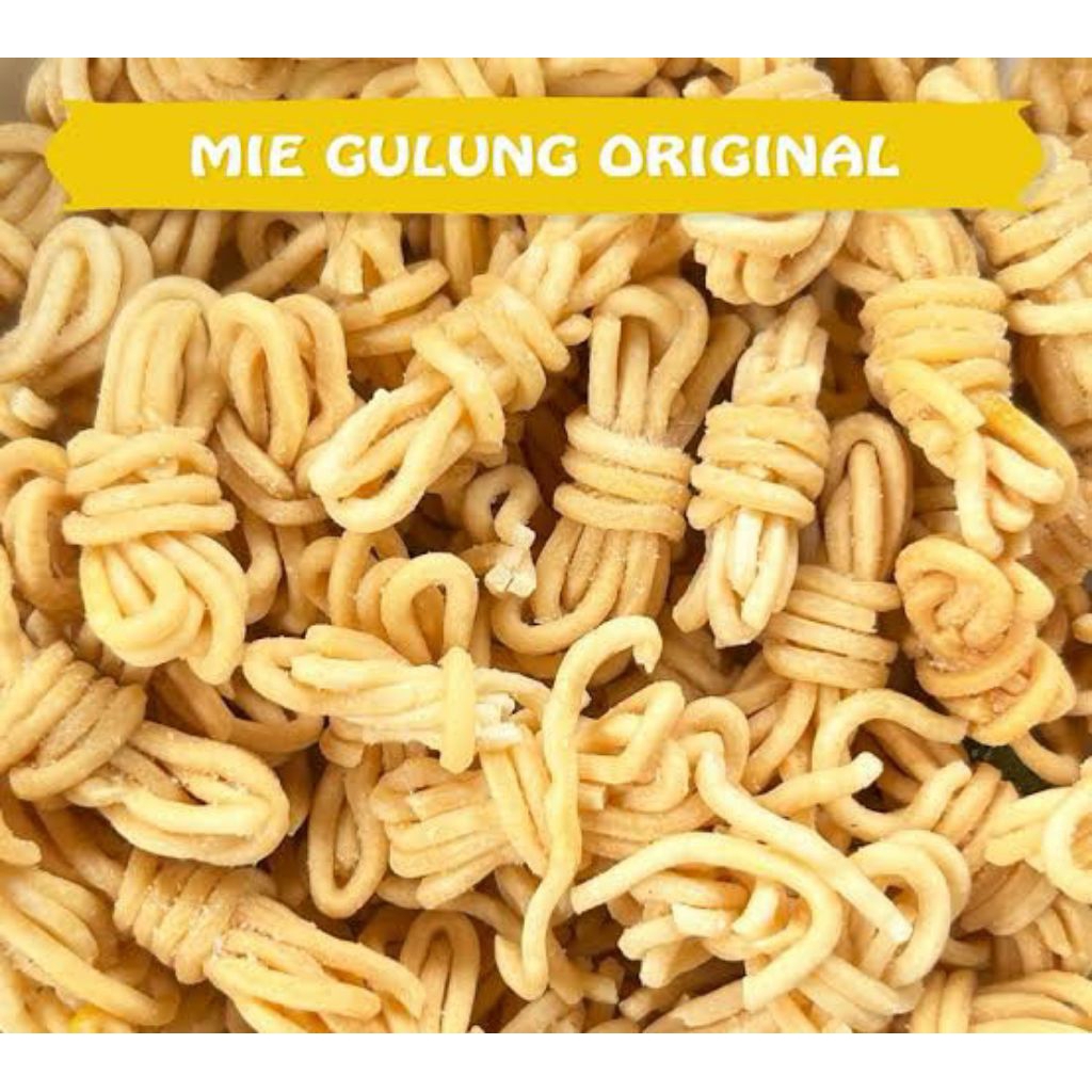 

mie gulung/mie lilit ORI siap bumbu 1kg renyah gurih